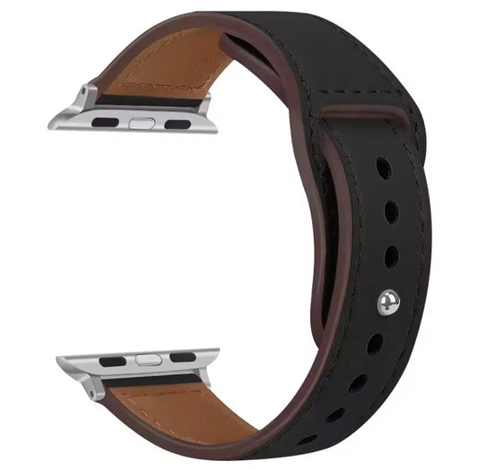 Bracelet en cuir pour bracelet de montre Apple watch